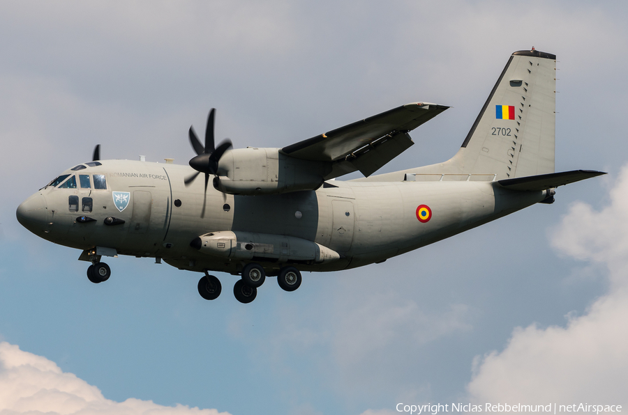 Romanian Air Force (Forțele Aeriene Române) Alenia C-27J Spartan (2702) | Photo 331324