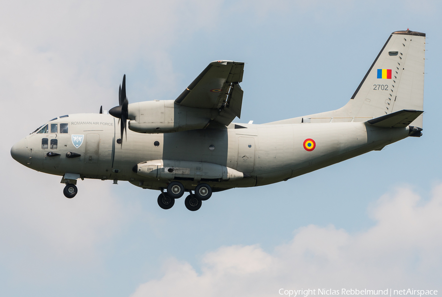 Romanian Air Force (Forțele Aeriene Române) Alenia C-27J Spartan (2702) | Photo 331325