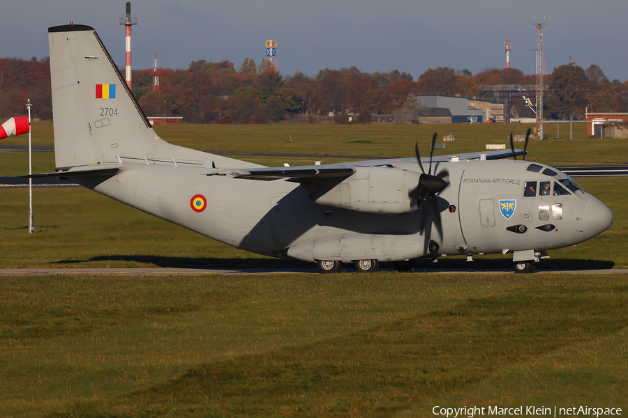 Romanian Air Force (Forțele Aeriene Române) Alenia C-27J Spartan (2704) | Photo 651853