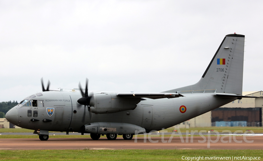 Romanian Air Force (Forțele Aeriene Române) Alenia C-27J Spartan (2706) | Photo 342063