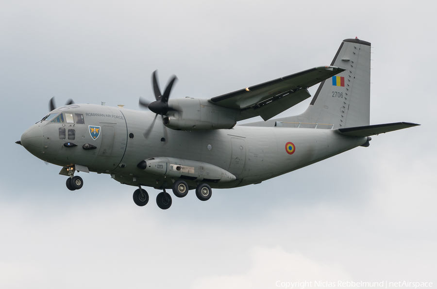 Romanian Air Force (Forțele Aeriene Române) Alenia C-27J Spartan (2706) | Photo 326269