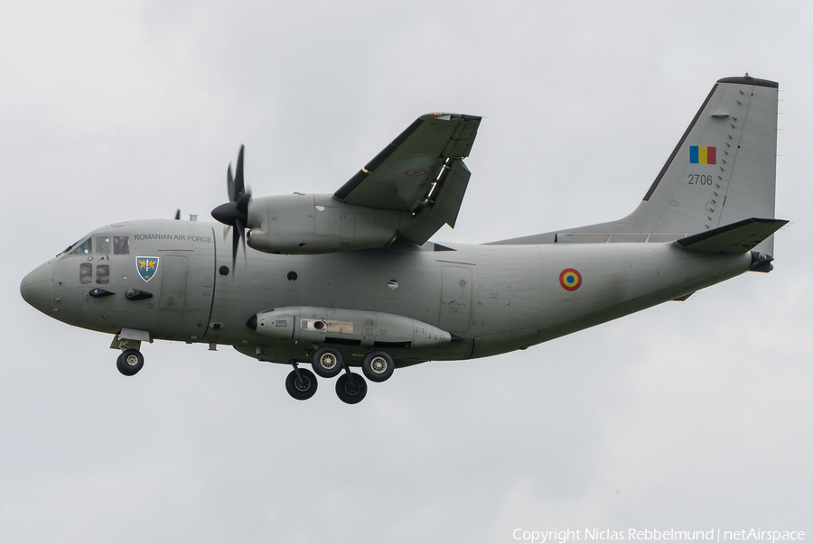 Romanian Air Force (Forțele Aeriene Române) Alenia C-27J Spartan (2706) | Photo 326270