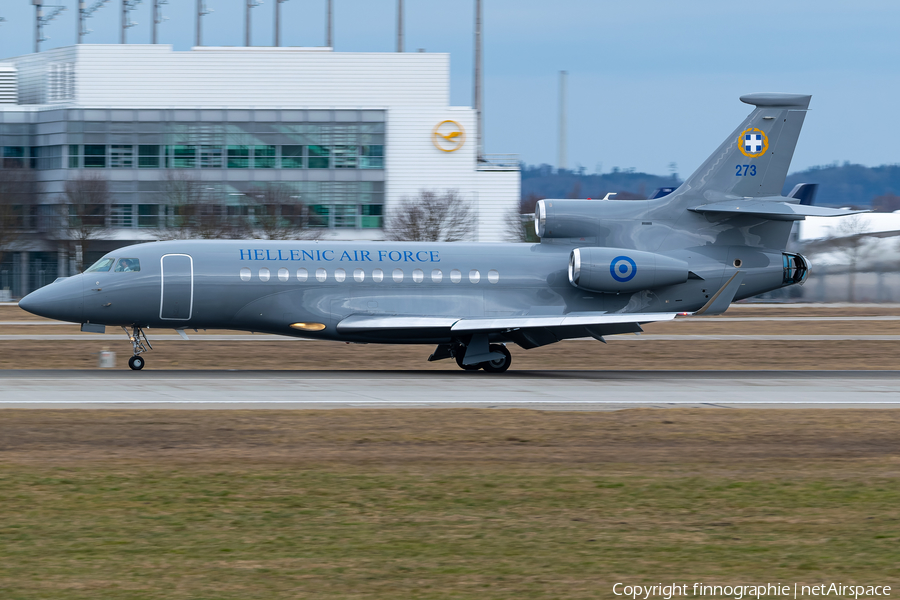 Hellenic Air Force (Polemikí Aeroporía) Dassault Falcon 7X (273) | Photo 554167