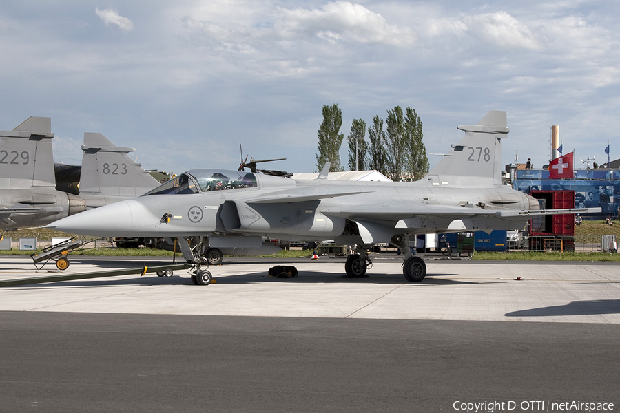 Swedish Air Force (Flygvapnet) SAAB JAS 39C Gripen (39278) | Photo 292729