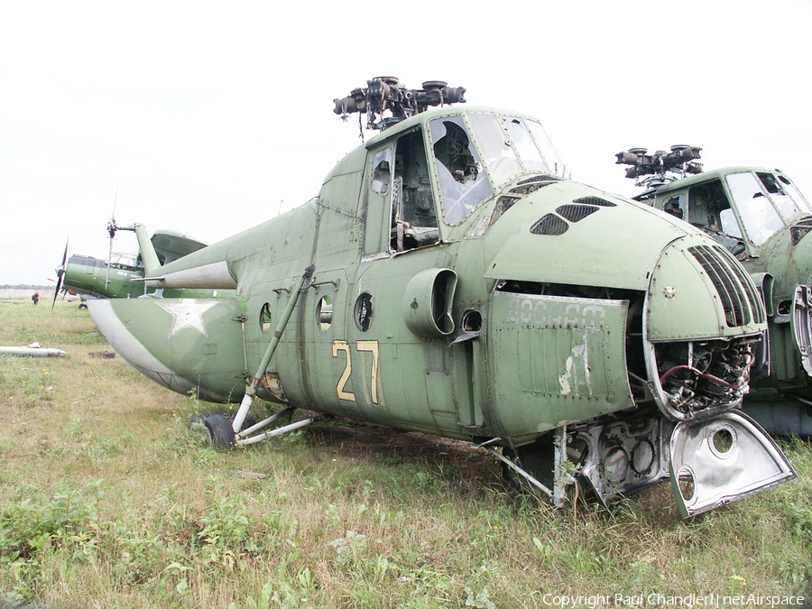 Soviet Union Air Force Mil Mi-4 Hound (27 YELLOW) | Photo 496584