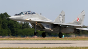 Polish Air Force (Siły Powietrzne) Mikoyan-Gurevich MiG-29UBM Fulcrum (28) at  Minsk Mazowiecki, Poland