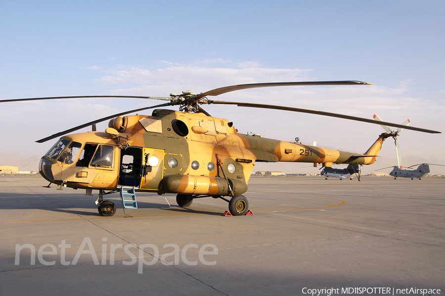 Afghanistan Air Force Mil Mi-8MT Hip-H (291) | Photo 183442