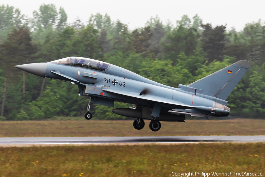 German Air Force Eurofighter EF2000(T) Typhoon (3002) | Photo 386038