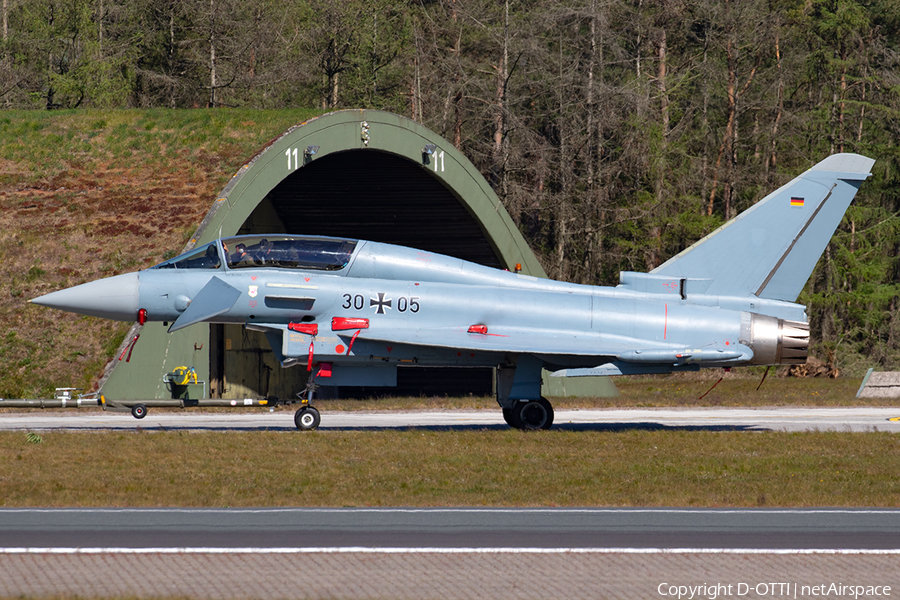 German Air Force Eurofighter EF2000(T) Typhoon (3005) | Photo 382408