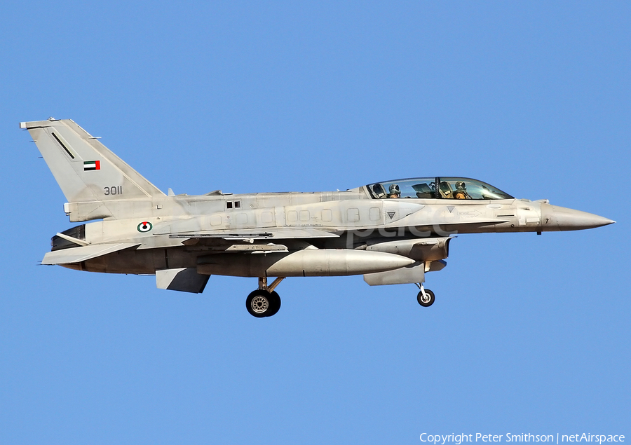 United Arab Emirates Air Force General Dynamics F-16F Fighting Falcon (3011) | Photo 214968