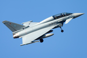 German Air Force (Luftwaffe) Eurofighter EF2000(T) Typhoon (3027) at  Rostock-Laage, Germany