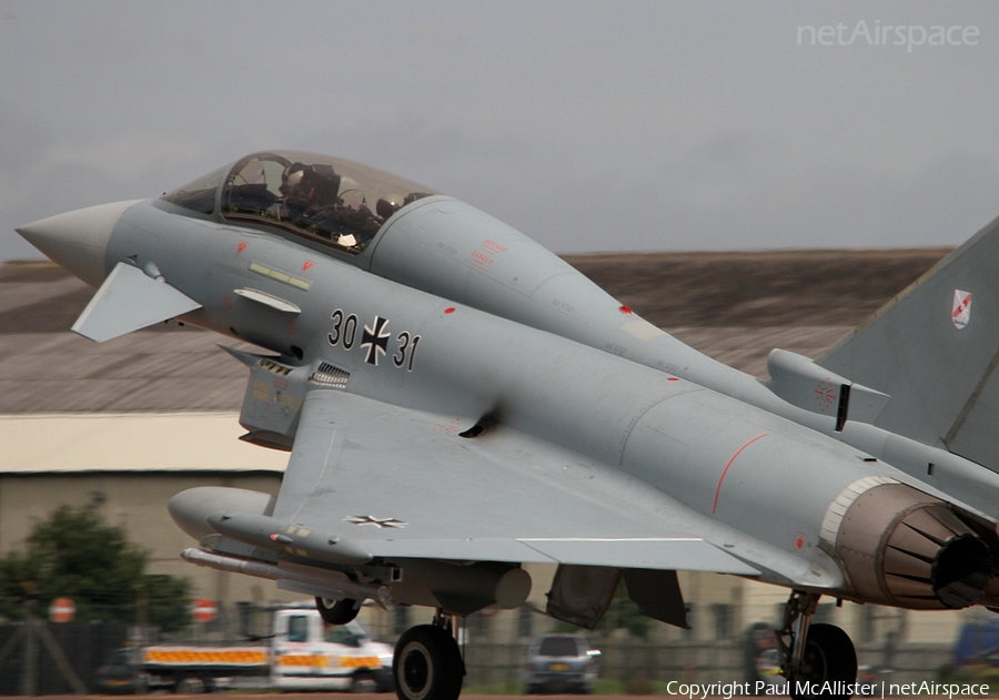 German Air Force Eurofighter EF2000(T) Typhoon (3031) | Photo 17274
