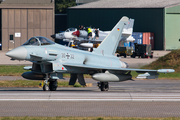 German Air Force Eurofighter EF2000 Typhoon (3032) at  Wittmundhafen Air Base, Germany