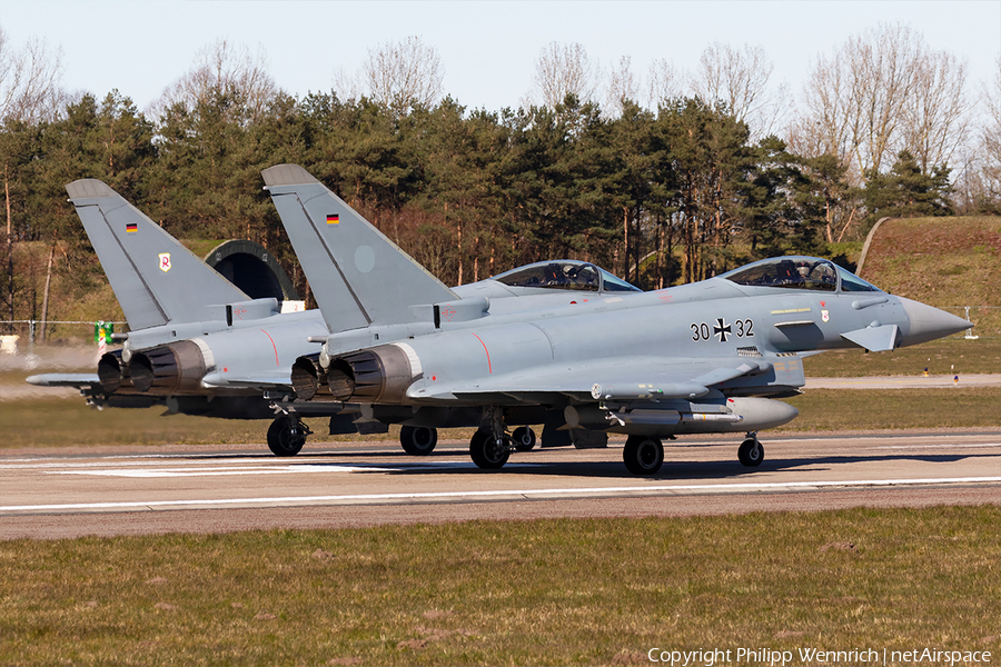 German Air Force Eurofighter EF2000 Typhoon (3032) | Photo 379499
