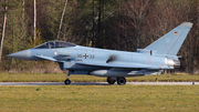 German Air Force Eurofighter EF2000 Typhoon (3032) at  Wittmundhafen Air Base, Germany