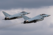 German Air Force Eurofighter EF2000(T) Typhoon (3035) at  Rostock-Laage, Germany