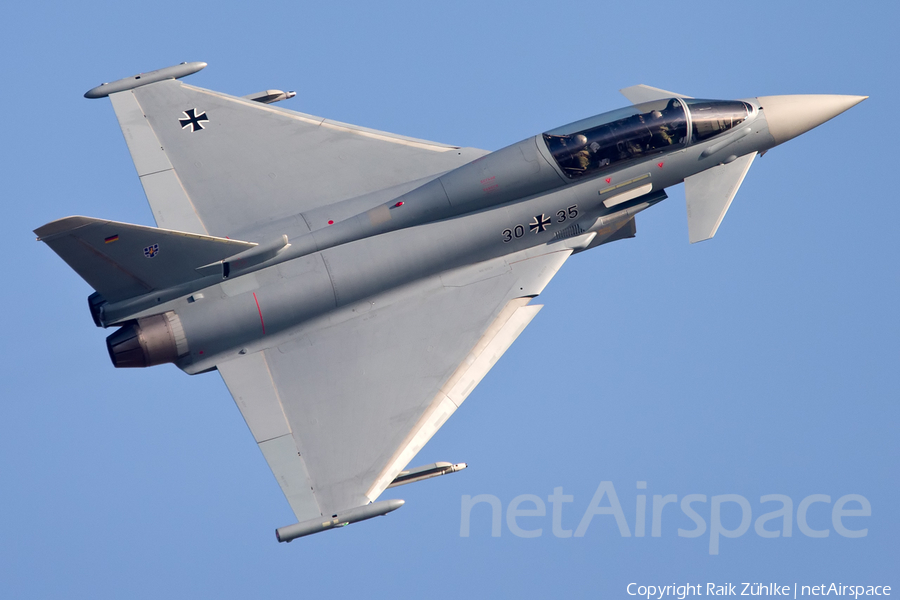 German Air Force Eurofighter EF2000(T) Typhoon (3035) | Photo 101991