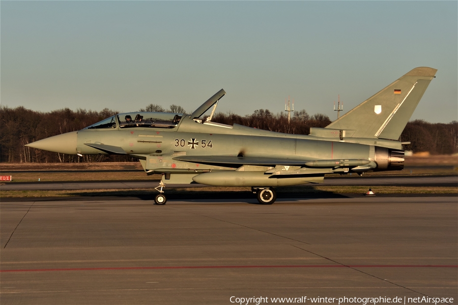 German Air Force Eurofighter EF2000(T) Typhoon (3054) | Photo 369480