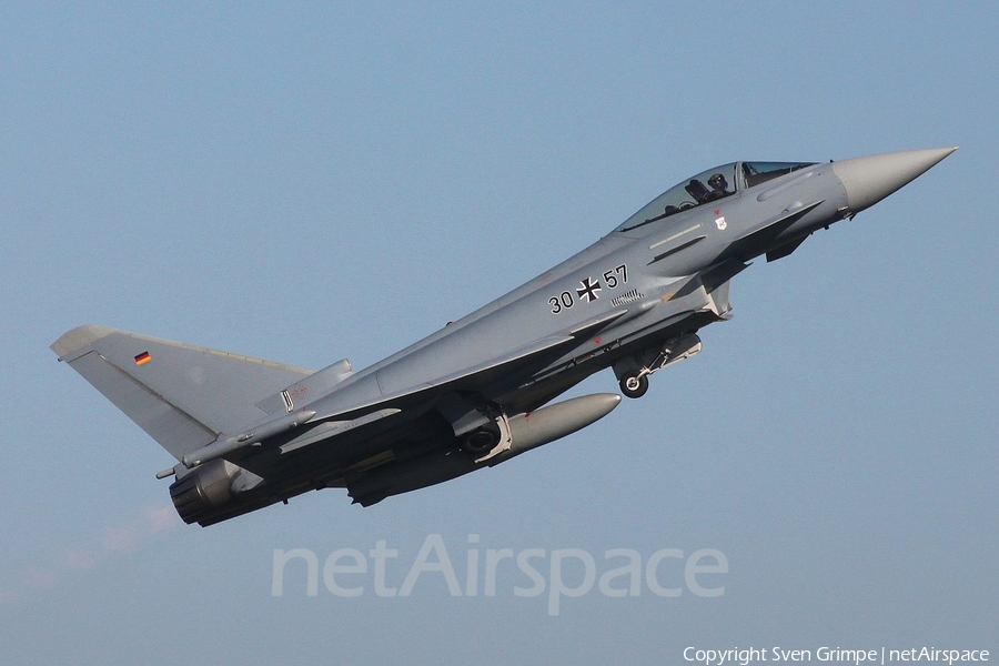 German Air Force (Luftwaffe) Eurofighter EF2000 Typhoon (3057) | Photo 328813