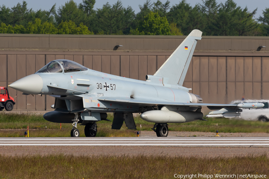 German Air Force (Luftwaffe) Eurofighter EF2000 Typhoon (3057) | Photo 385681