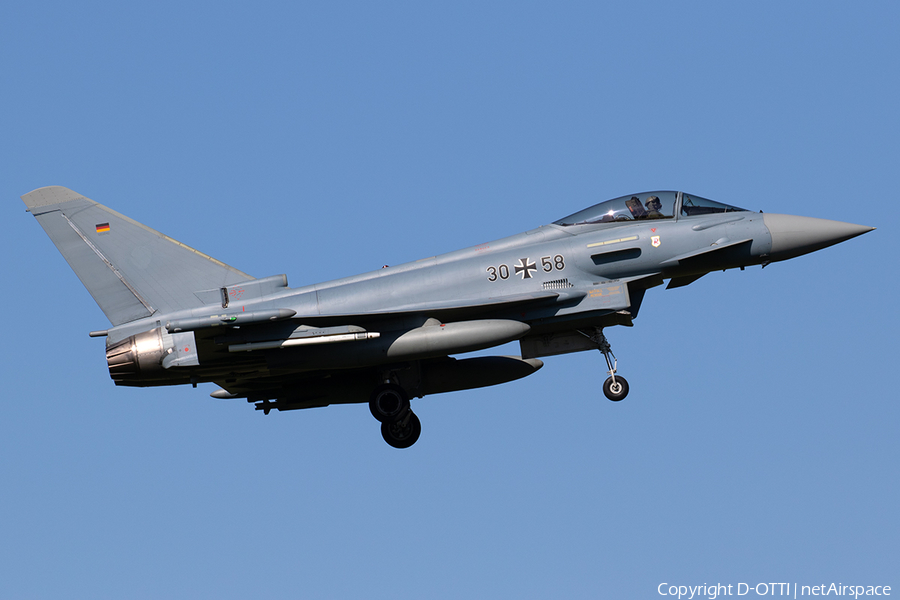 German Air Force (Luftwaffe) Eurofighter EF2000 Typhoon (3058) | Photo 311944