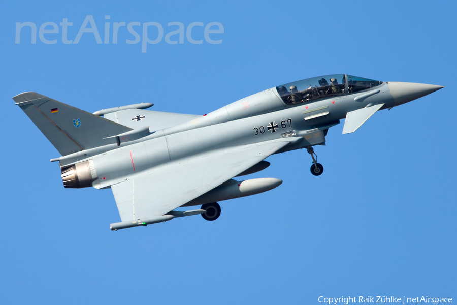 German Air Force Eurofighter EF2000(T) Typhoon (3067) | Photo 102035