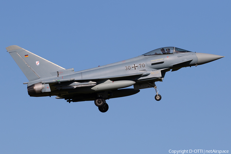German Air Force (Luftwaffe) Eurofighter EF2000 Typhoon (3070) | Photo 311133