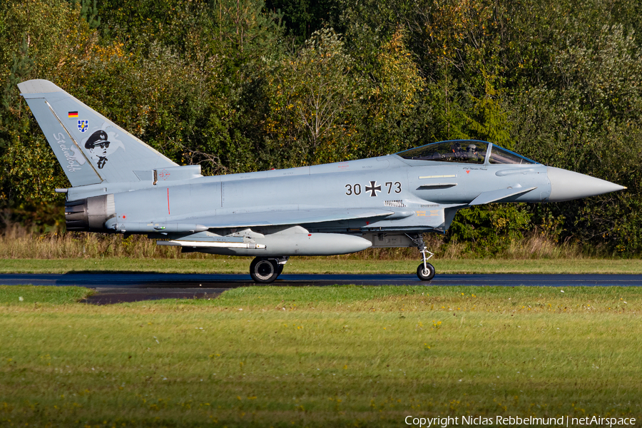 German Air Force (Luftwaffe) Eurofighter EF2000 Typhoon (3073) | Photo 593010