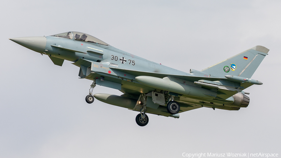 German Air Force (Luftwaffe) Eurofighter EF2000 Typhoon (3075) | Photo 650474