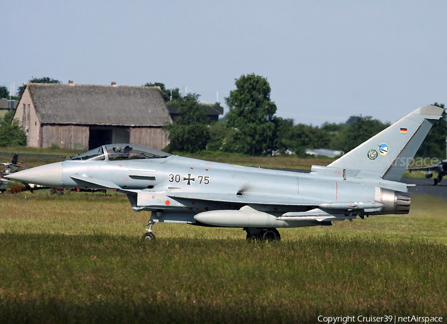 German Air Force (Luftwaffe) Eurofighter EF2000 Typhoon (3075) | Photo 656951