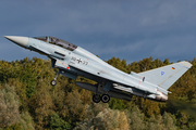 German Air Force Eurofighter EF2000(T) Typhoon (3077) at  Rostock-Laage, Germany