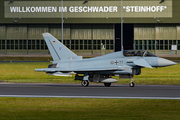 German Air Force Eurofighter EF2000(T) Typhoon (3077) at  Rostock-Laage, Germany