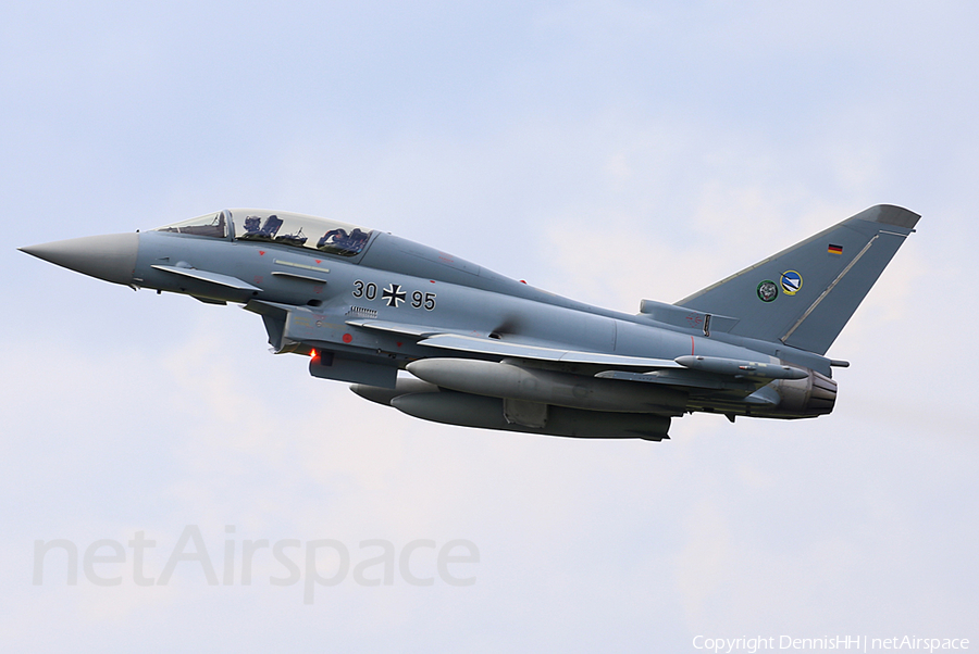 German Air Force (Luftwaffe) Eurofighter EF2000(T) Typhoon (3095) | Photo 631892