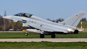 German Air Force (Luftwaffe) Eurofighter EF2000(T) Typhoon (3099) at  Malbork, Poland
