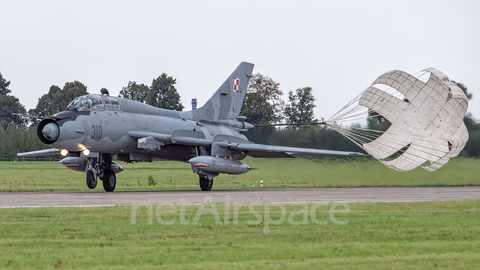 Polish Air Force (Siły Powietrzne) Sukhoi Su-22UM-3K Fitter-G (310) at  Malbork, Poland