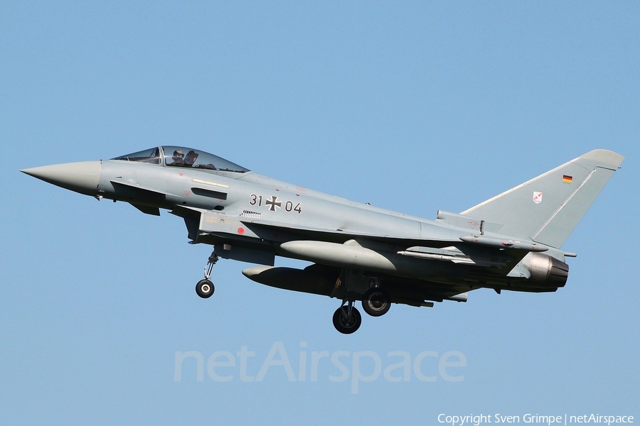 German Air Force Eurofighter EF2000 Typhoon (3104) | Photo 239399