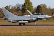 German Air Force Eurofighter EF2000 Typhoon (3106) at  Wittmundhafen Air Base, Germany