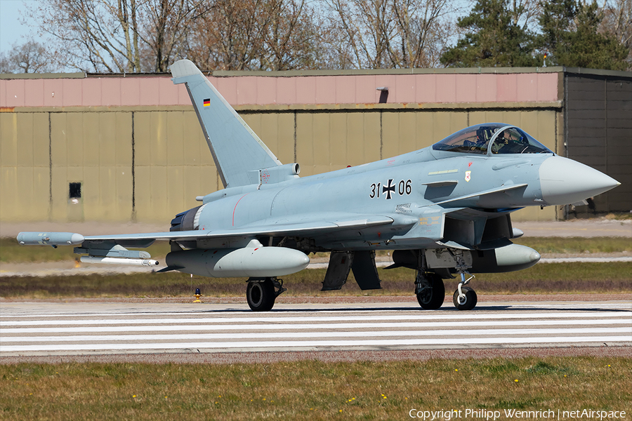 German Air Force Eurofighter EF2000 Typhoon (3106) | Photo 382463