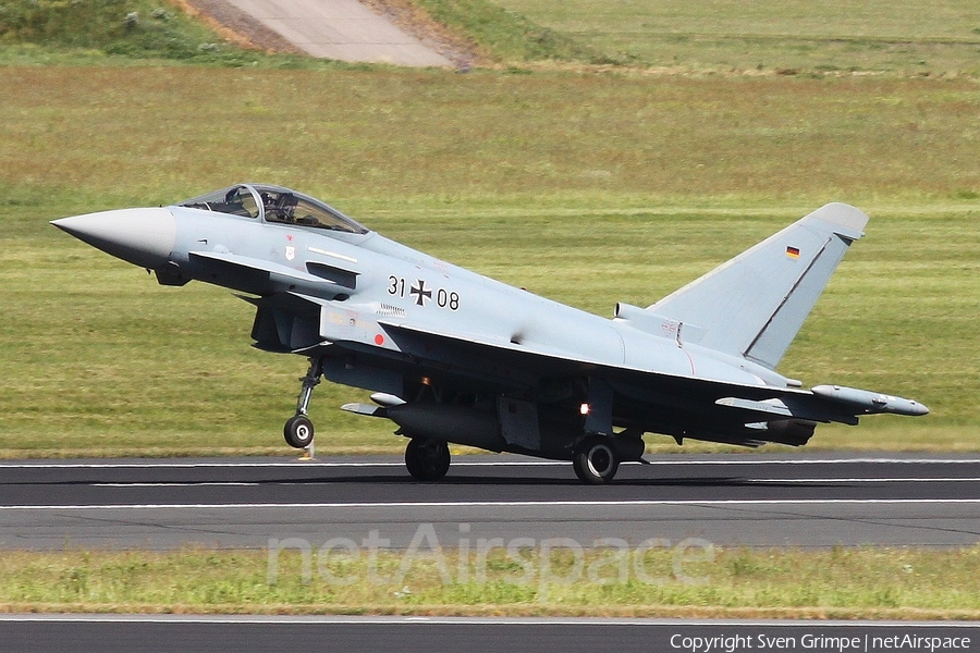 German Air Force Eurofighter EF2000 Typhoon (3108) | Photo 328818