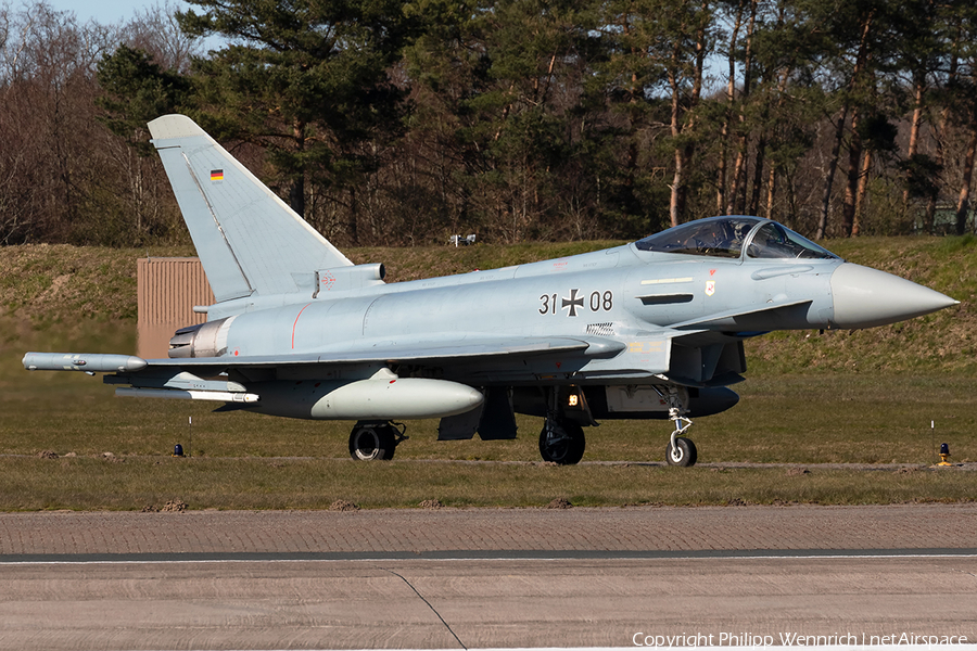 German Air Force Eurofighter EF2000 Typhoon (3108) | Photo 379498