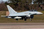 German Air Force Eurofighter EF2000 Typhoon (3108) at  Wittmundhafen Air Base, Germany