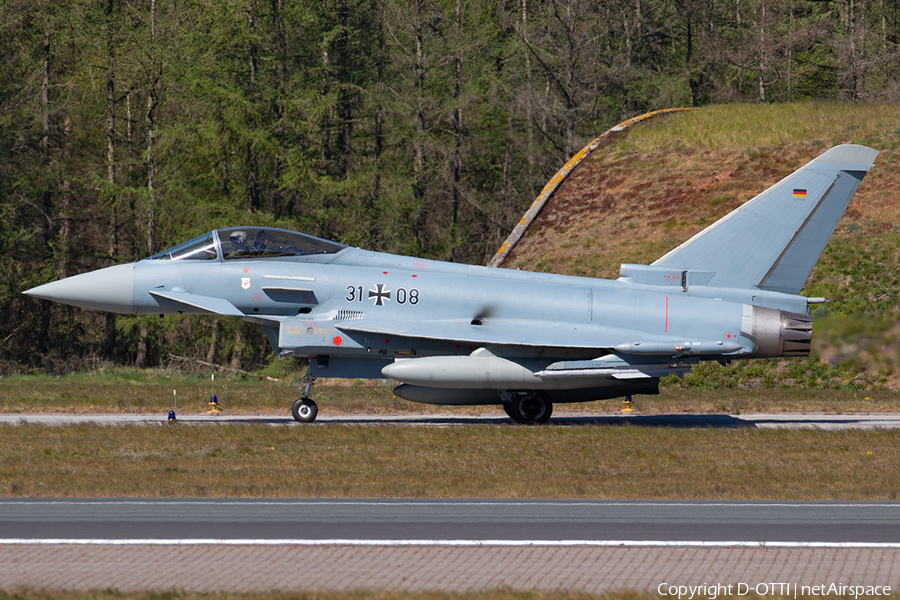 German Air Force Eurofighter EF2000 Typhoon (3108) | Photo 382416