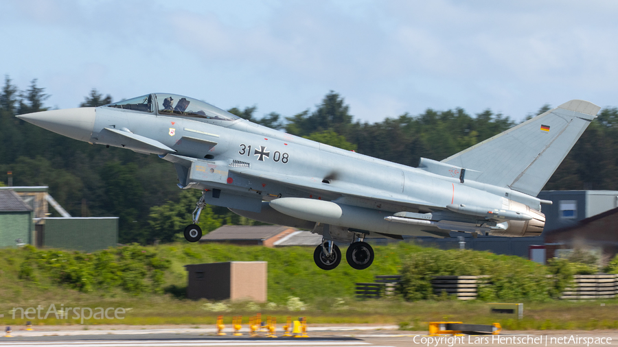 German Air Force Eurofighter EF2000 Typhoon (3108) | Photo 387135