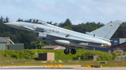 German Air Force Eurofighter EF2000 Typhoon (3108) at  Wittmundhafen Air Base, Germany