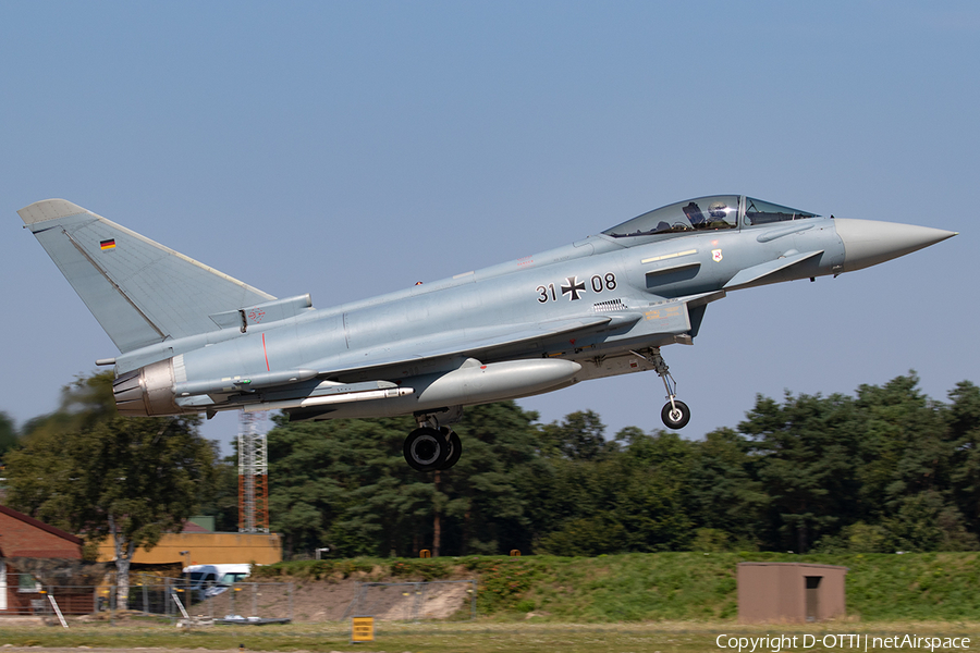 German Air Force Eurofighter EF2000 Typhoon (3108) | Photo 398624