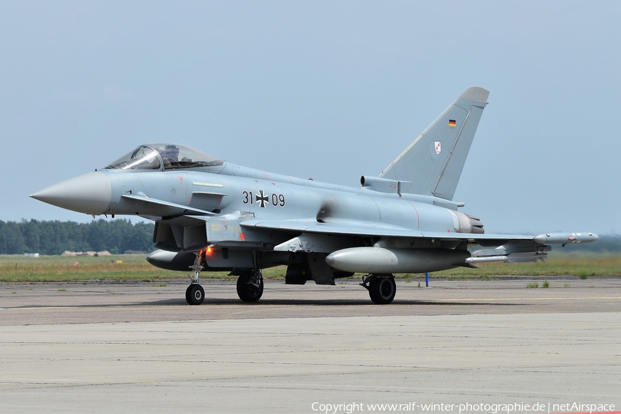 German Air Force (Luftwaffe) Eurofighter EF2000 Typhoon (3109) | Photo 394057