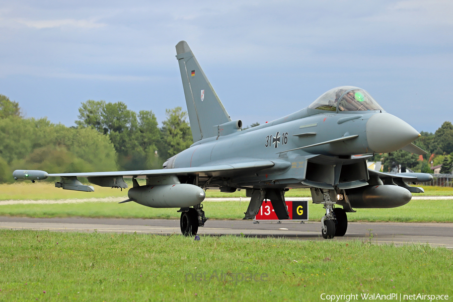 German Air Force Eurofighter EF2000 Typhoon (3116) | Photo 469221