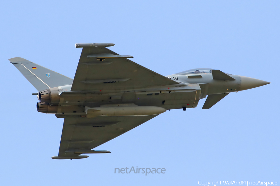 German Air Force (Luftwaffe) Eurofighter EF2000 Typhoon (3118) | Photo 515314