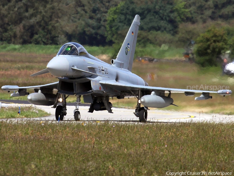 German Air Force (Luftwaffe) Eurofighter EF2000 Typhoon (3120) | Photo 656952