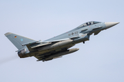 German Air Force (Luftwaffe) Eurofighter EF2000 Typhoon (3122) at  Rostock-Laage, Germany